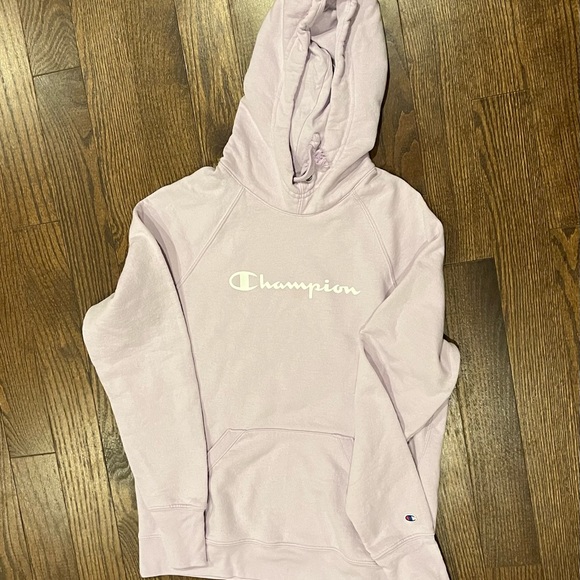 Light Purple Champion Hoodie - Picture 1 of 3